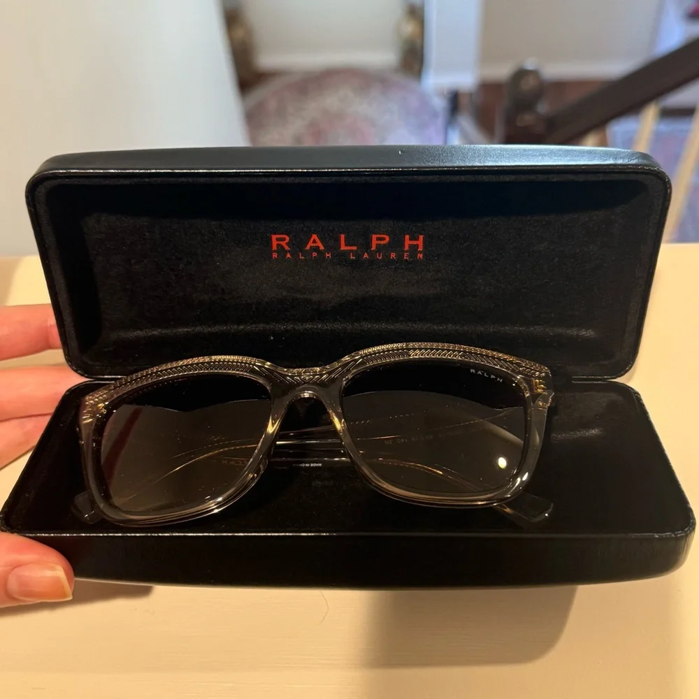 Ralph Ralph Lauren Tan Cat Eye Sunglasses - Picture 9 of 11